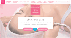 Desktop Screenshot of fleurdepeauesthetique.com